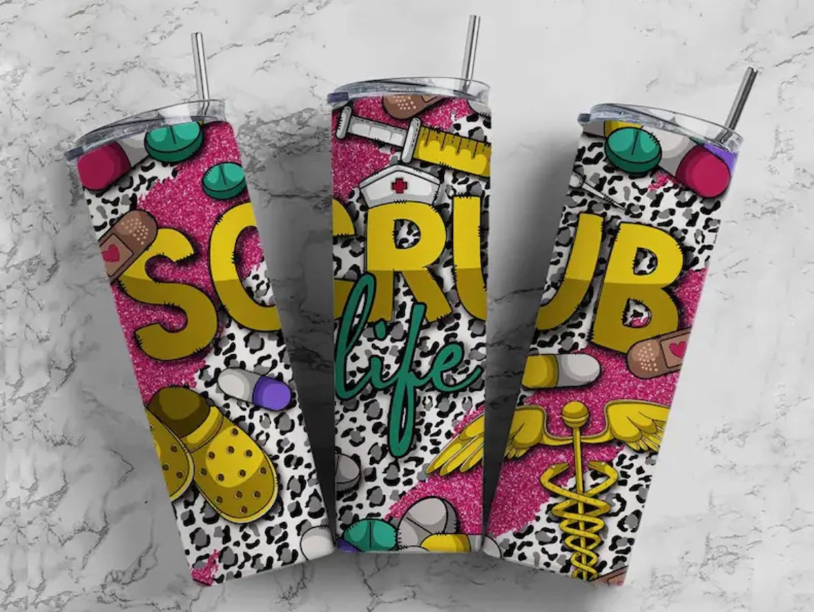 Scrub Life Tumbler