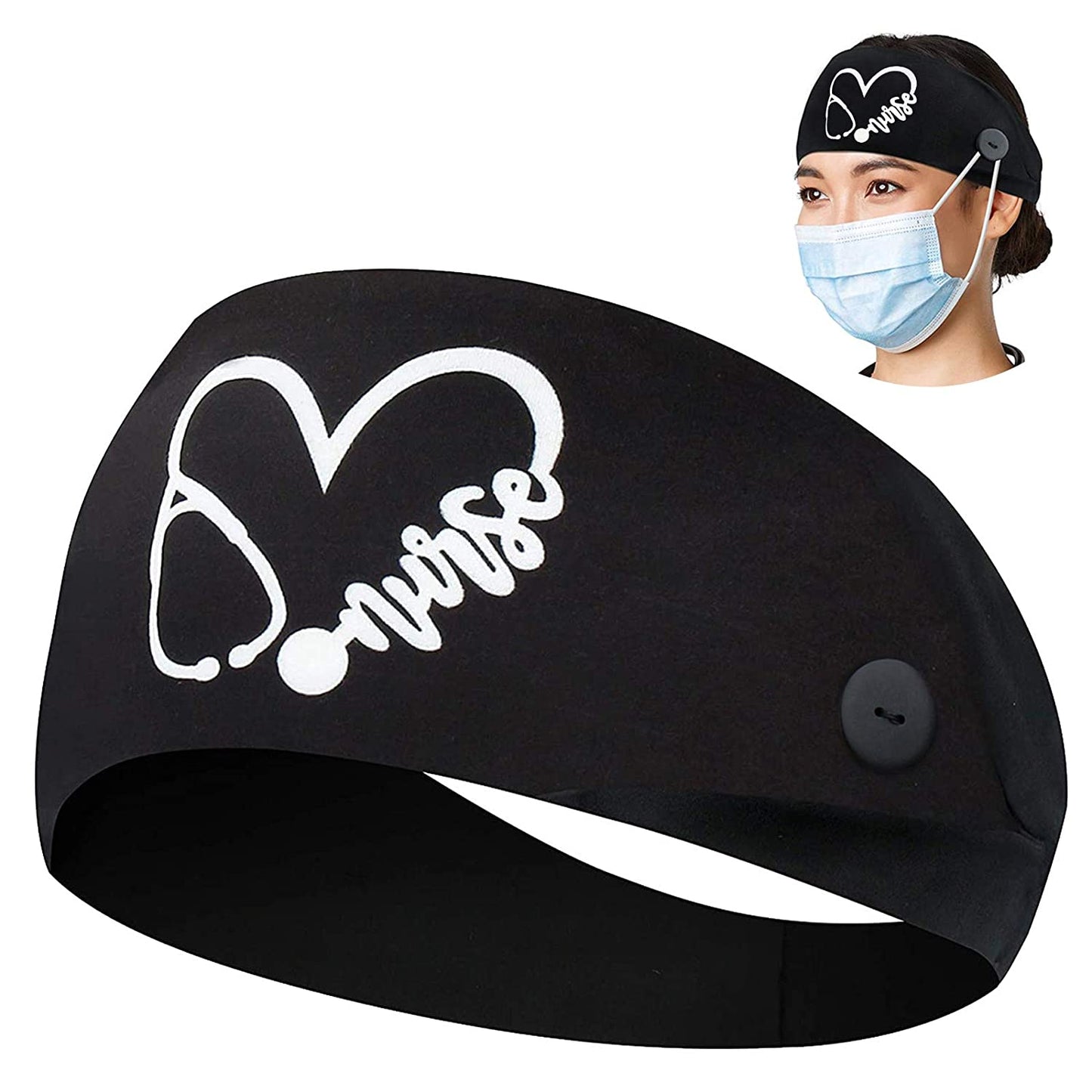 Earsaver Headbands: Heart Rhythm Series